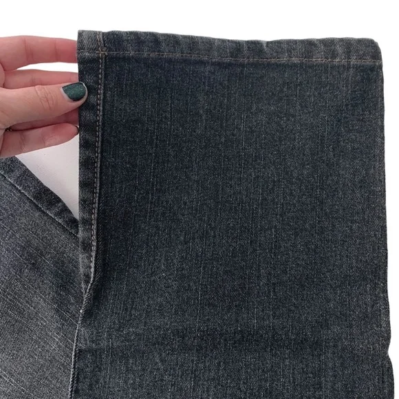 LOFT Original Bootcut Faded Black Jeans - Picture 4 of 9